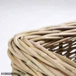 51 Degrees North Rattan Bed -Katten Honden Benodigdheden Winkel 51 degrees north rattan bed 209192 1000 none