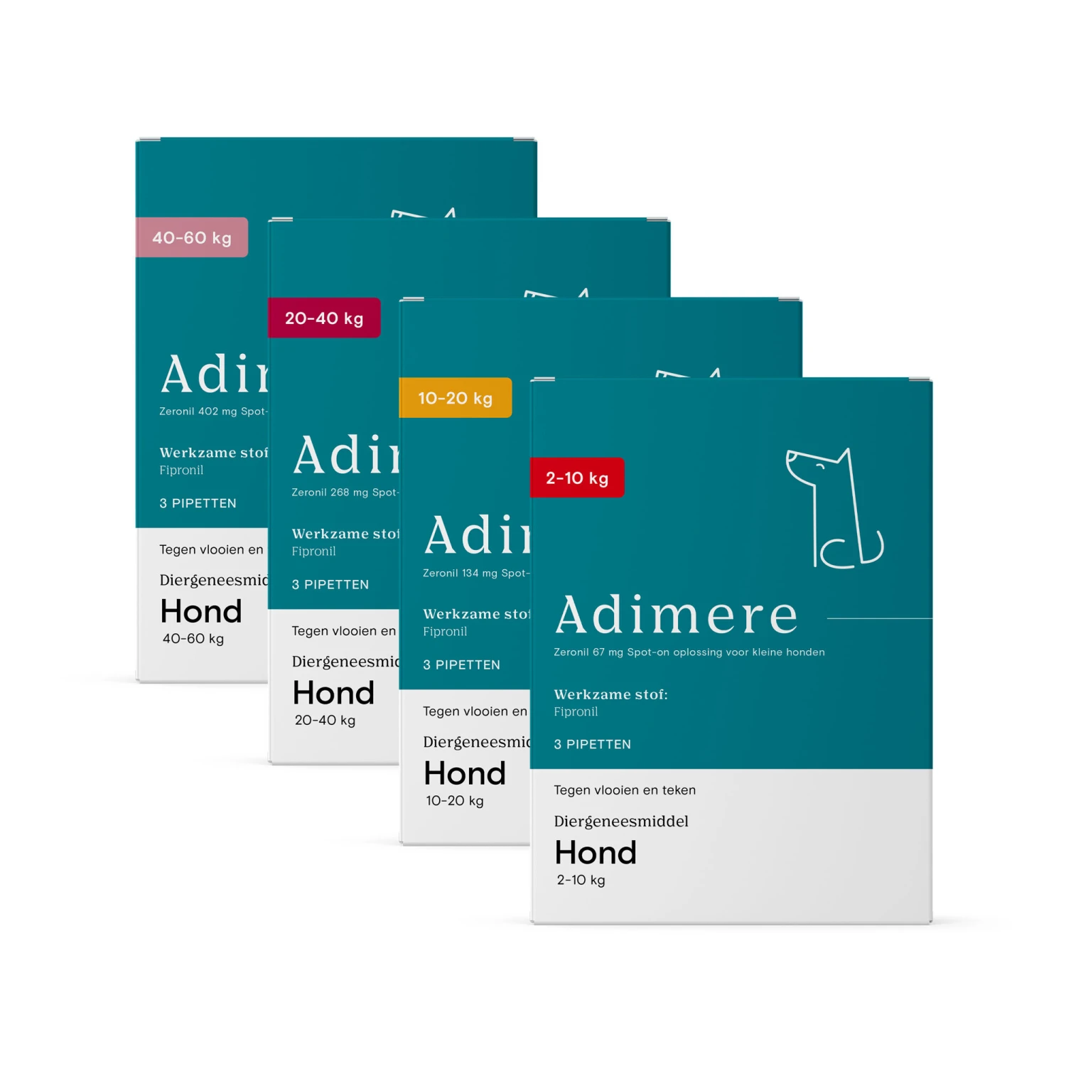 Adimere Vlooien En Teken - Hond 10 Adimere Vlooien En Teken - Hond - Afbeelding 8