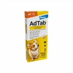 AdTab Kauwtabletten Hond 15 AdTab Kauwtabletten Hond -Katten Honden Benodigdheden Winkel adtab 225mg 55 11 kg 3 tabletten 138405 1500 none