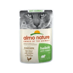 Almo Nature Cat Anti-Hairball Kattenvoer - Maaltijdzakje - Kip -Katten Honden Benodigdheden Winkel almo nature cat anti hairball kip