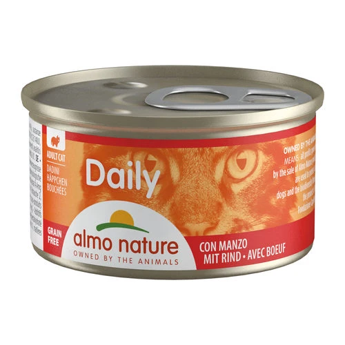 Almo Nature Cat Daily Menu Kattenvoer - Blik - Rund 4 Almo Nature Cat Daily Menu Kattenvoer - Blik - Rund - Afbeelding 2