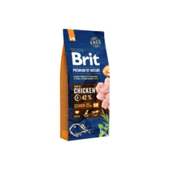 Brit Premium By Nature Senior S+M Hondenvoer -Katten Honden Benodigdheden Winkel brit premium by nature senior sm 202334 1000 none
