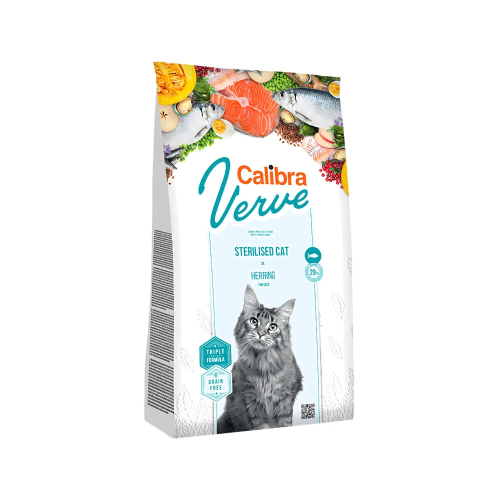 Calibra Verve Graanvrij Sterilised Kattenvoer - Haring