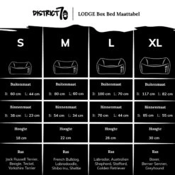 District 70 Lodge Box Bed -Katten Honden Benodigdheden Winkel district 70 lodge box bed hondenmand 190703 2000 none