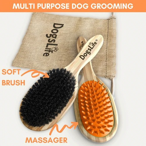 Dogslife Bamboo Dog Brush 6 Dogslife Bamboo Dog Brush - Afbeelding 4