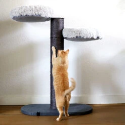 Ebi Krabpaal Skye Antraciet/Wit -Katten Honden Benodigdheden Winkel ebi krabpaal skye antracietwit 215921 1000 none