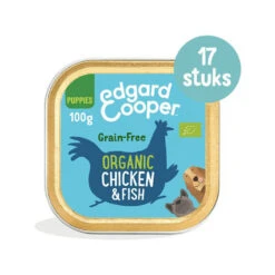 Edgard & Cooper Biologisch Puppy - Kip & Vis - Kuipje -Katten Honden Benodigdheden Winkel edgard cooper biologisch puppy kip vis kuipje 173593 1000 none