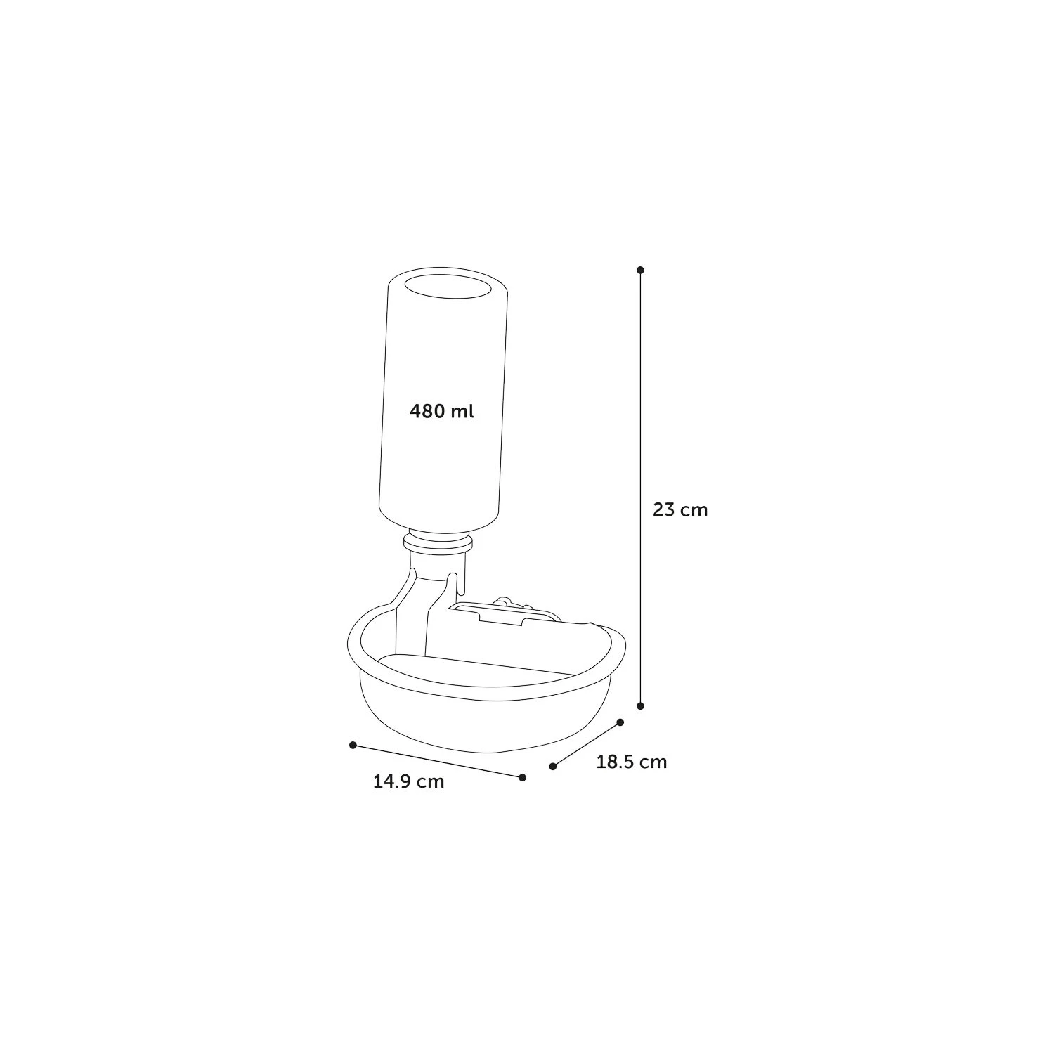 Flamingo Drinkfles Diza 7 Flamingo Drinkfles Diza - Afbeelding 5