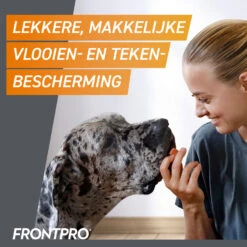 FRONTPRO Kauwtabletten Hond -Katten Honden Benodigdheden Winkel frontpro kauwtabletten hond 221626 1500 none