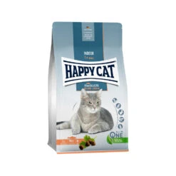 Happy Cat Indoor Kattenvoer - Zalm -Katten Honden Benodigdheden Winkel happy cat indoor kattenvoer zalm 179008 1000 none