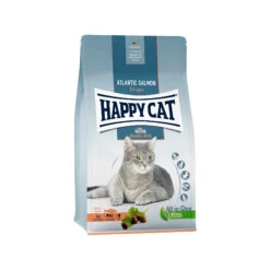 Happy Cat Indoor Kattenvoer - Zalm -Katten Honden Benodigdheden Winkel happy cat indoor kattenvoer zalm 217325 2000 none