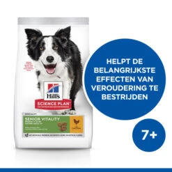 Hill's Science Plan - Canine Senior Vitality -Katten Honden Benodigdheden Winkel hills science plan canine senior vitality 218503 0500 none