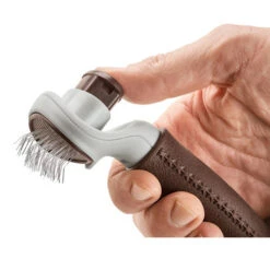 Hunter Zelfreinigende Plukborstel -Katten Honden Benodigdheden Winkel hunter zelfreinigende plukborstel 116538 0500 none