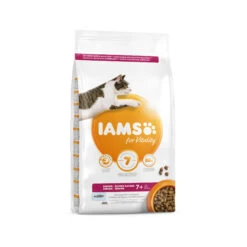 IAMS For Vitality Senior Cat -Katten Honden Benodigdheden Winkel iams for vitality senior cat 141725 2000 none