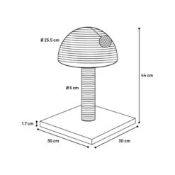 Flamingo Krabpaal Asha -Katten Honden Benodigdheden Winkel krabpaal asha 222629 1000 none