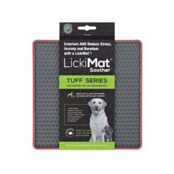 Lickimat Soother Tuff -Katten Honden Benodigdheden Winkel lickimat soother tuff rood 197423 0500 none