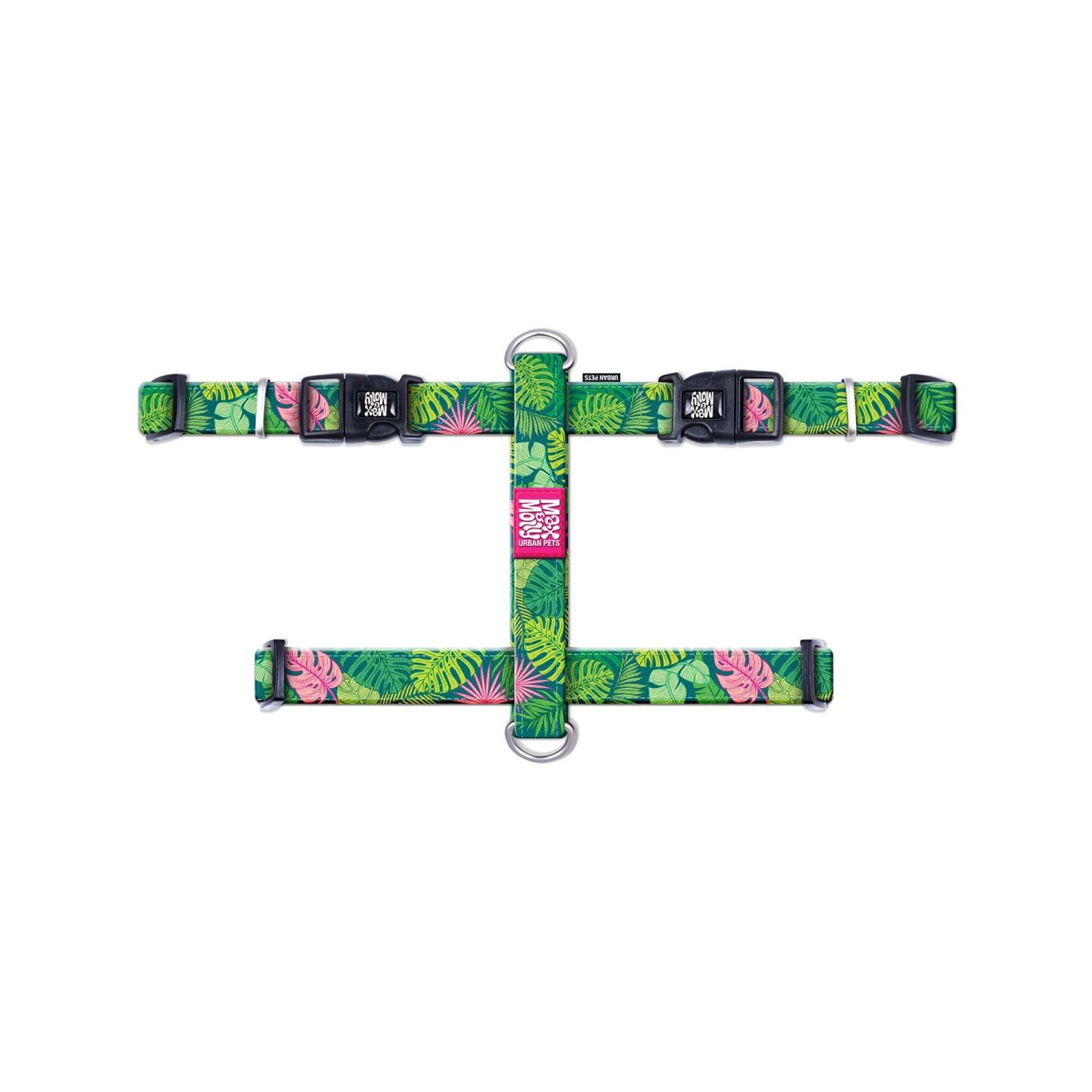 Max & Molly H-Hondenharnas - Tropical 5 Max & Molly H-Hondenharnas - Tropical - Afbeelding 3