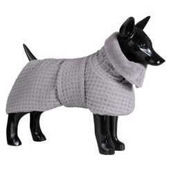 PAIKKA Badjas Drying Coat Spa -Katten Honden Benodigdheden Winkel paikka drying coat spa grey maat 70 136836 2000 none