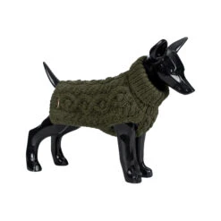 PAIKKA Handmade Knit Sweater -Katten Honden Benodigdheden Winkel paikka handmade knit green maat 30 134445 2000 none