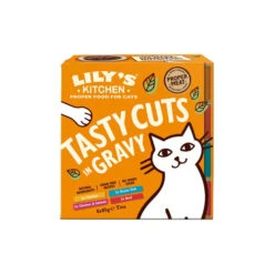 Lily's Kitchen Lily’s Kitchen Cat Tasty Cuts Kattenvoer - Blik -Katten Honden Benodigdheden Winkel prod 14367 196295 0500 none