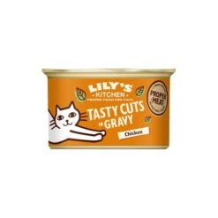Lily's Kitchen Lily’s Kitchen Cat Tasty Cuts Kattenvoer - Blik -Katten Honden Benodigdheden Winkel prod 14367 196298 0500 none
