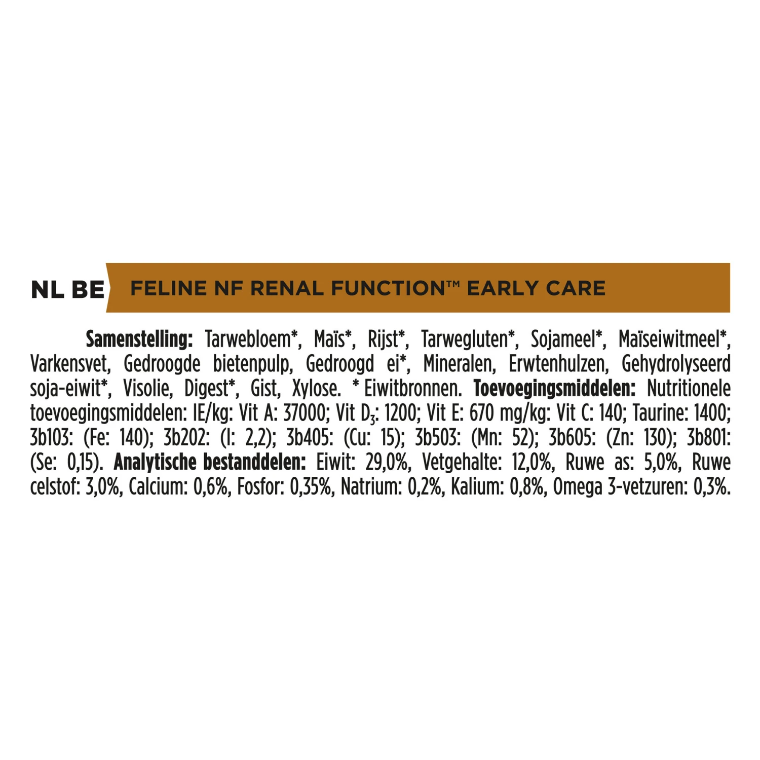 Purina Pro Plan Veterinary Diets NF Early Care Renal Function - Kat - Afbeelding 4