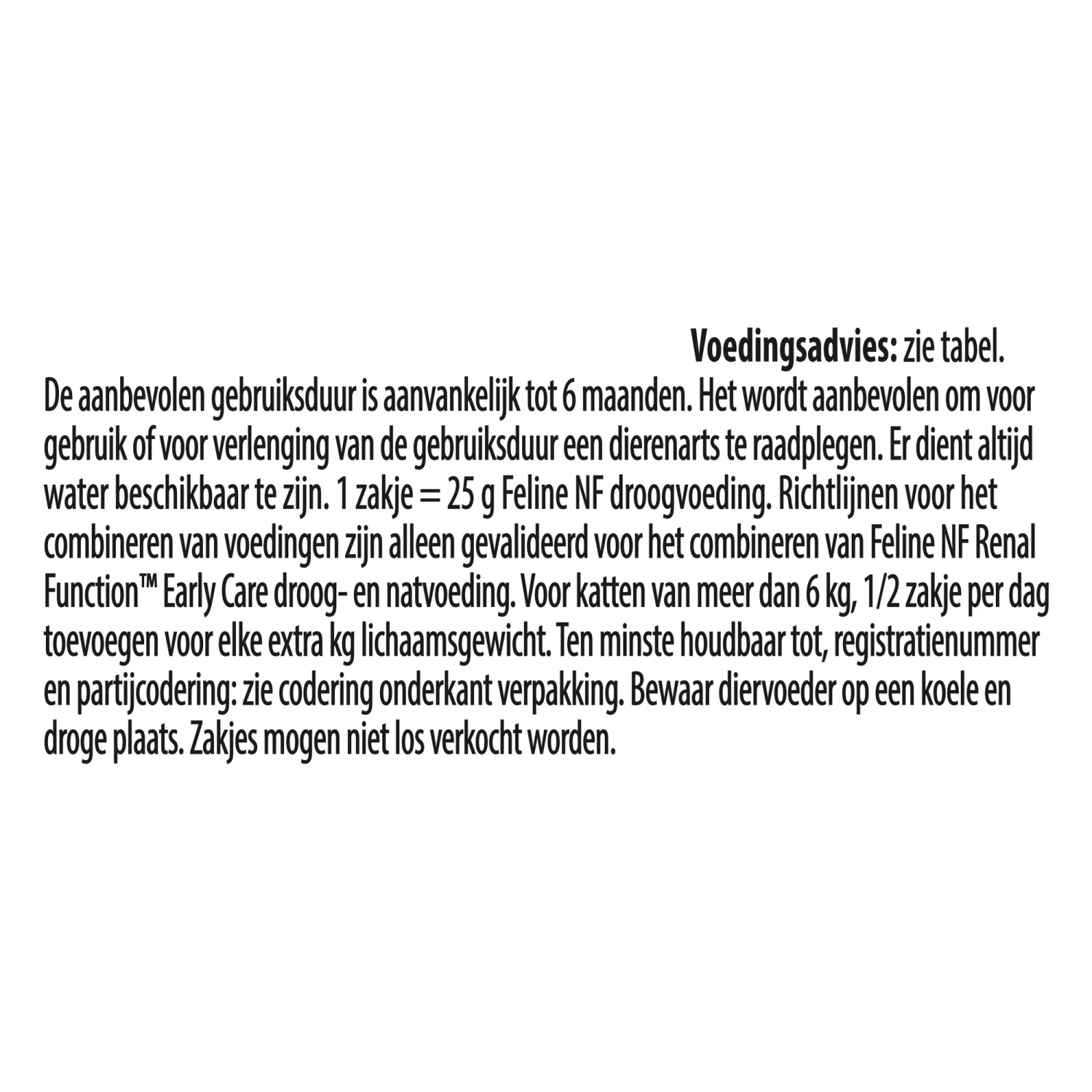 Purina Pro Plan Veterinary Diets NF Early Care Renal Function - Kat - Afbeelding 5