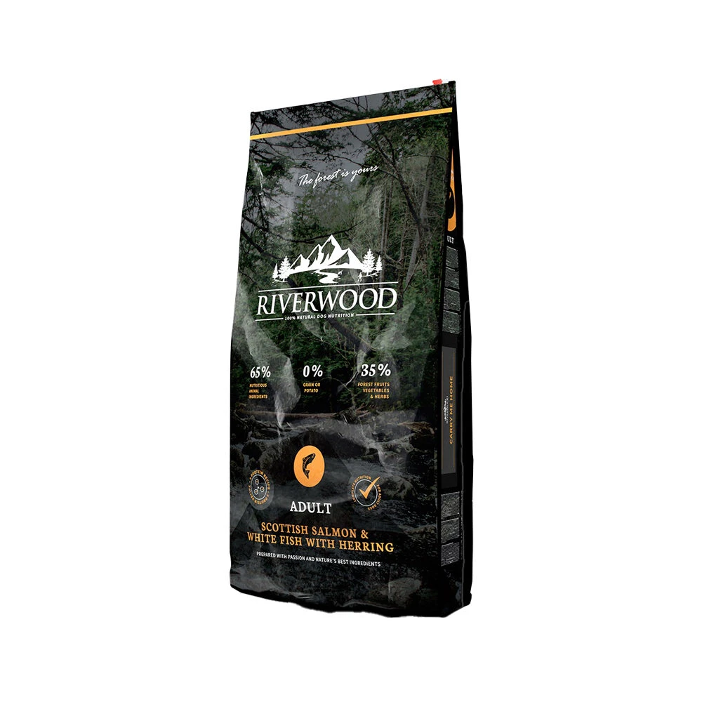 Riverwood Adult Hondenvoer - Zalm & Witvis Met Haring 5 Riverwood Adult Hondenvoer - Zalm & Witvis Met Haring - Afbeelding 3