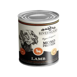 Riverwood Mono Proteïne Hondenvoer - Blik -Katten Honden Benodigdheden Winkel riverwood mono protene hondenvoer blik lam 400 g 119755 2000 none