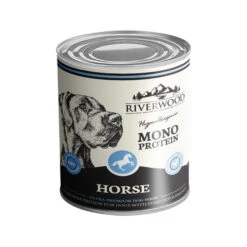 Riverwood Mono Proteïne Hondenvoer - Blik -Katten Honden Benodigdheden Winkel riverwood mono protene hondenvoer blik paard 400 g 120406 2000 none