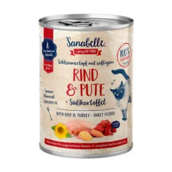 Sanabelle Natvoeding Met Rund En Kalkoen -Katten Honden Benodigdheden Winkel sanabelle natvoeding met rund en kalkoen 188391 0500 none
