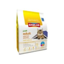 Smølke Kat Adult Vis & Rijst -Katten Honden Benodigdheden Winkel smlke kat adult vis rijst 154828 1000 none