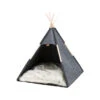 Trixie Tipi 1 Trixie Tipi -Katten Honden Benodigdheden Winkel trixie tipi vilt antraciet 70 x 70 x 70 cm 127768 2000 none